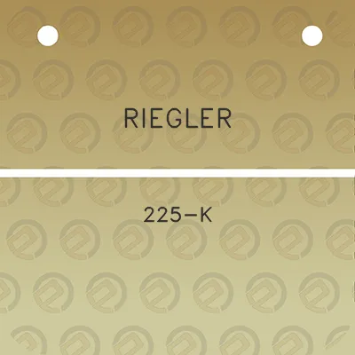 riegler-225-k