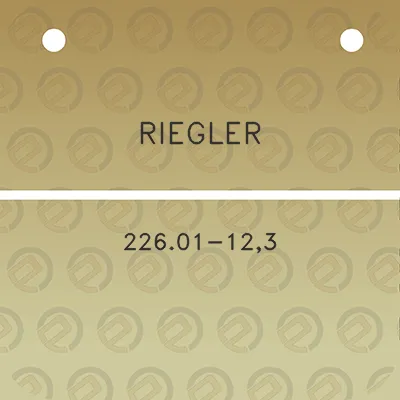 riegler-22601-123