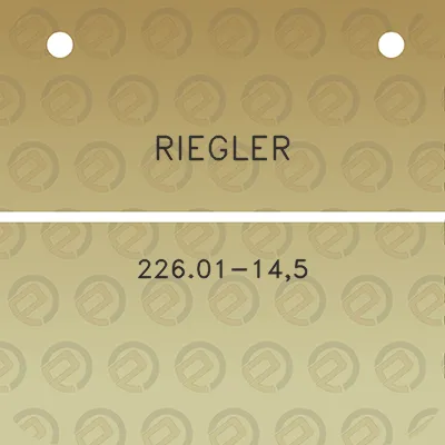 riegler-22601-145