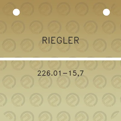 riegler-22601-157