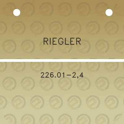 riegler-22601-24