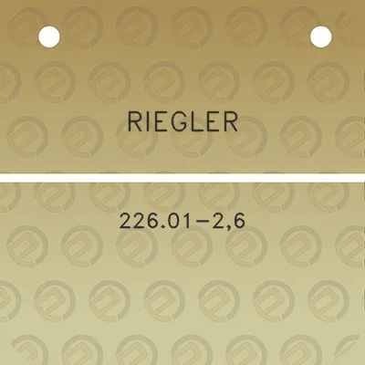 riegler-22601-26