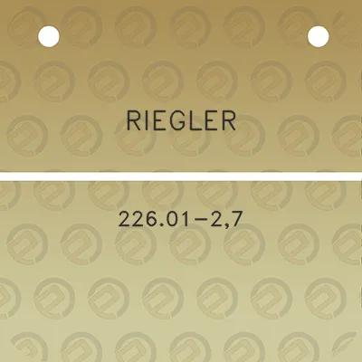 riegler-22601-27