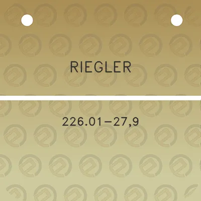 riegler-22601-279