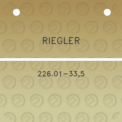 riegler-22601-335