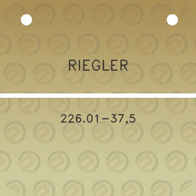 riegler-22601-375