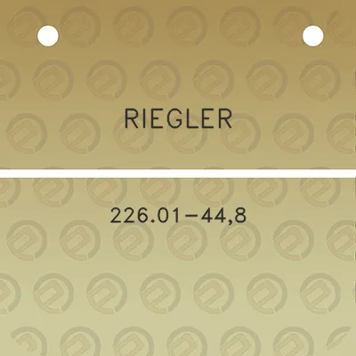 riegler-22601-448