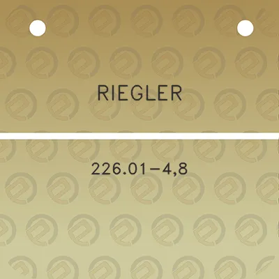 riegler-22601-48