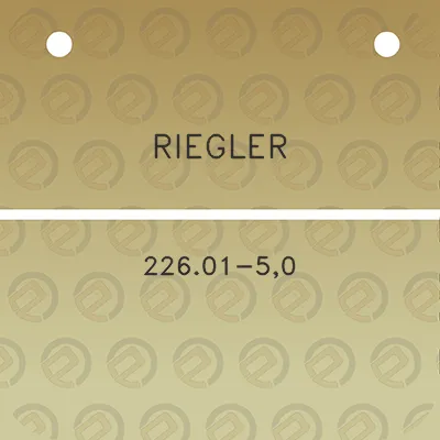 riegler-22601-50