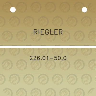 riegler-22601-500