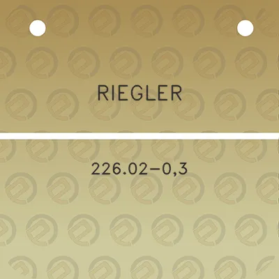 riegler-22602-03