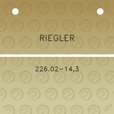 riegler-22602-143