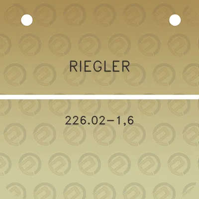 riegler-22602-16