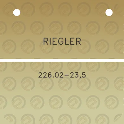 riegler-22602-235