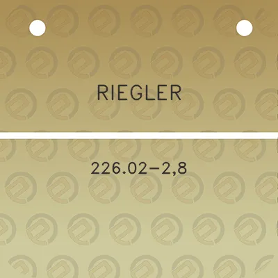 riegler-22602-28