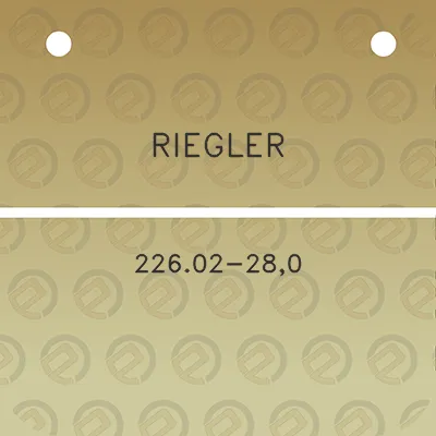 riegler-22602-280