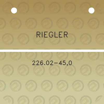 riegler-22602-450