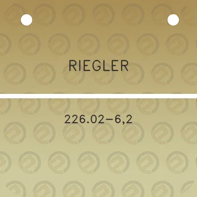 riegler-22602-62