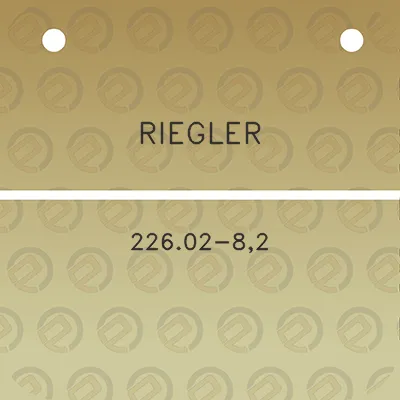 riegler-22602-82