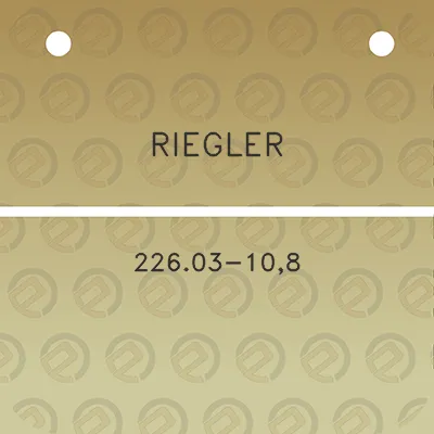 riegler-22603-108