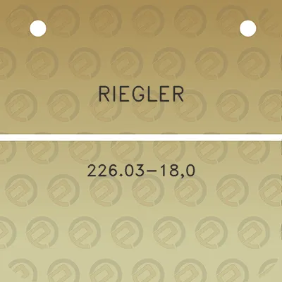 riegler-22603-180