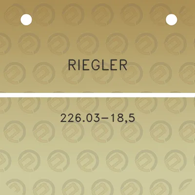 riegler-22603-185