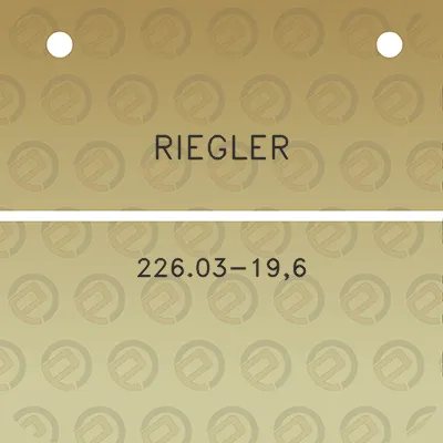 riegler-22603-196