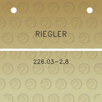 riegler-22603-28