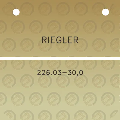 riegler-22603-300