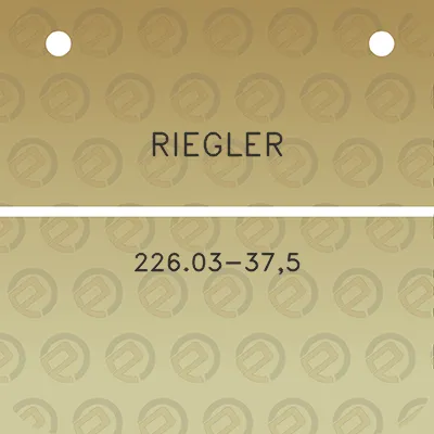 riegler-22603-375