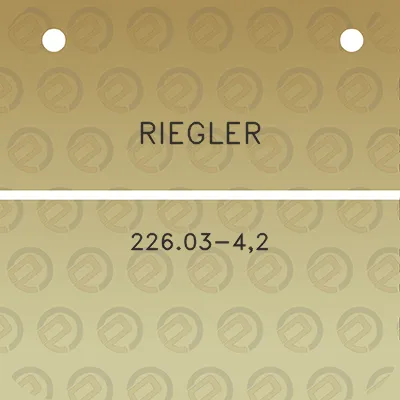 riegler-22603-42