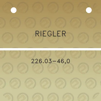 riegler-22603-460