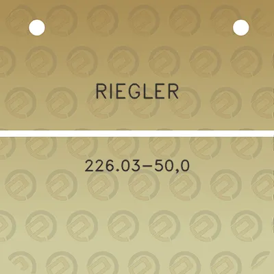 riegler-22603-500