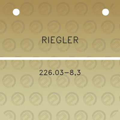 riegler-22603-83