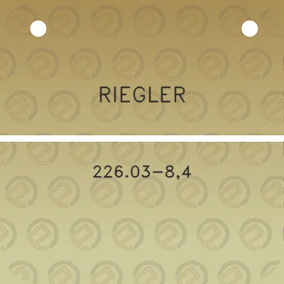 riegler-22603-84