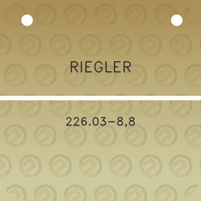 riegler-22603-88