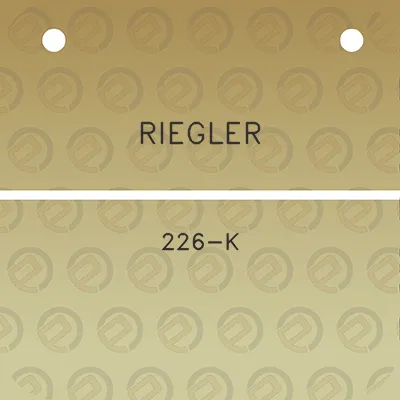 riegler-226-k