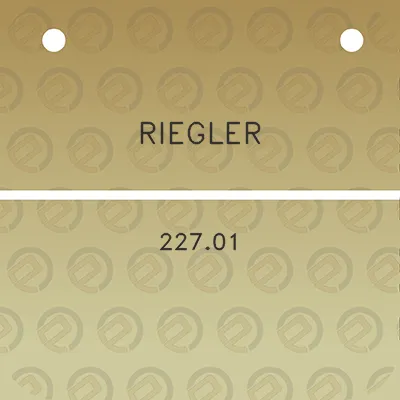 riegler-22701