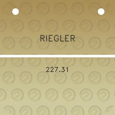 riegler-22731