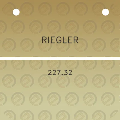 riegler-22732