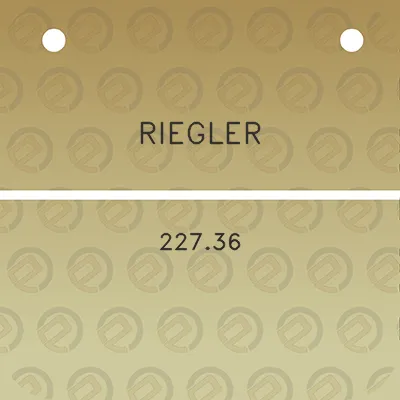 riegler-22736