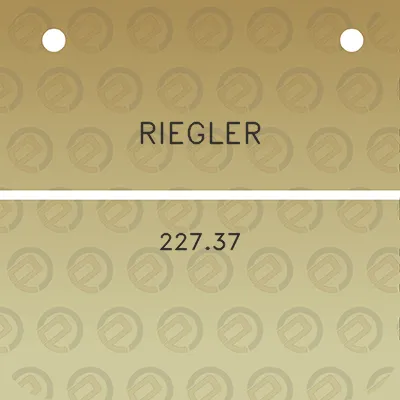 riegler-22737