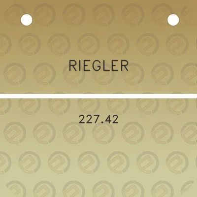 riegler-22742