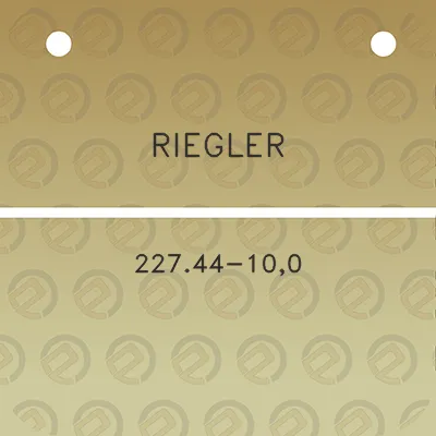 riegler-22744-100