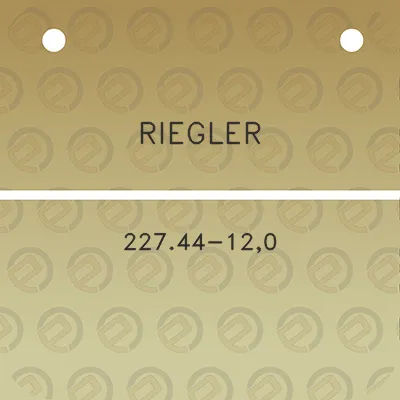 riegler-22744-120