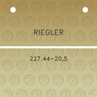 riegler-22744-205