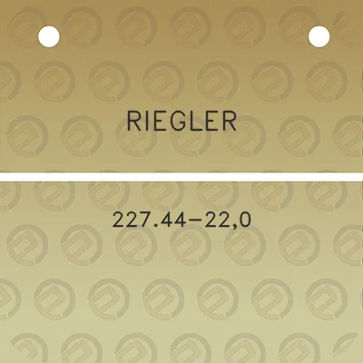 riegler-22744-220