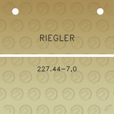 riegler-22744-70