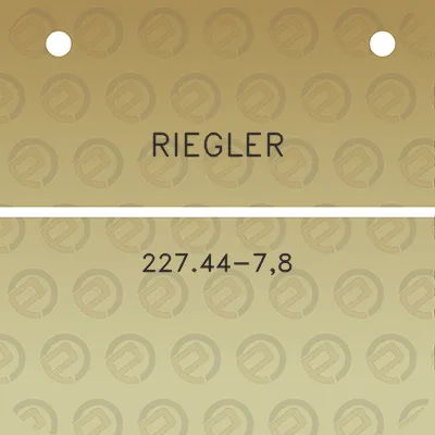 riegler-22744-78