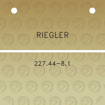 riegler-22744-81